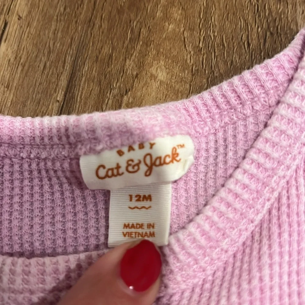 Carter’s and Cat & Jack Baby Girl Bundle, 12 months